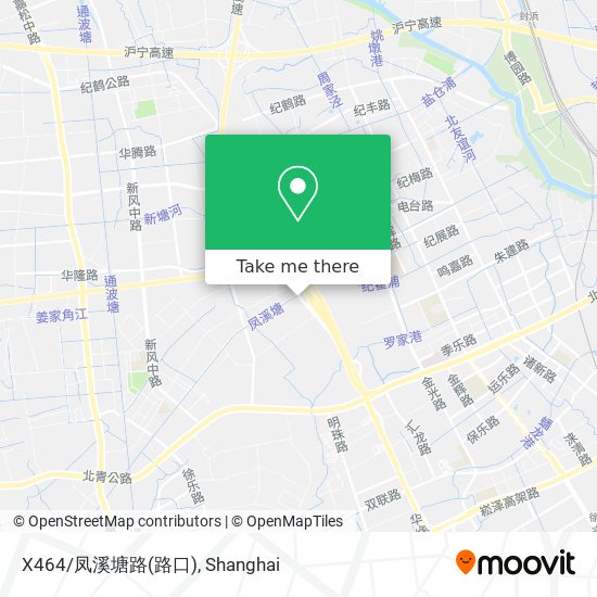 X464/凤溪塘路(路口) map