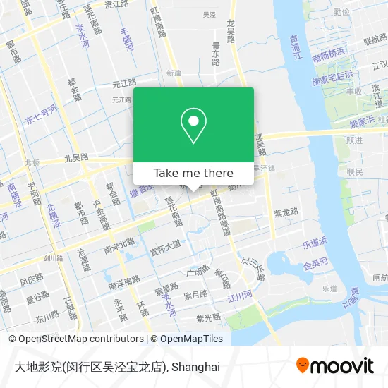 大地影院(闵行区吴泾宝龙店) map