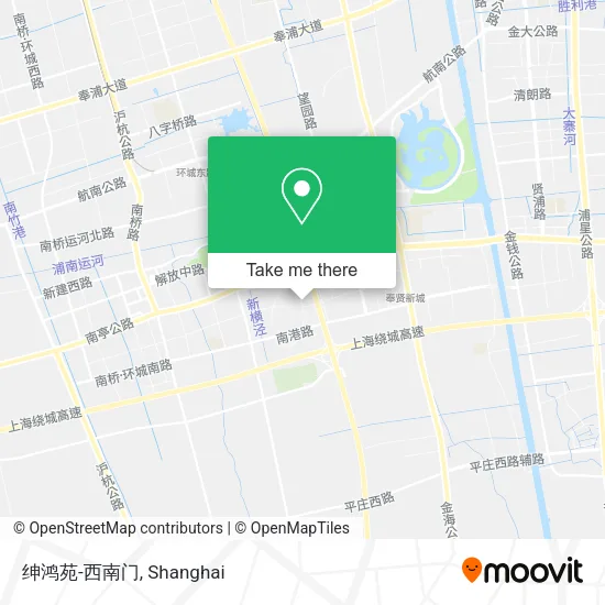 绅鸿苑-西南门 map