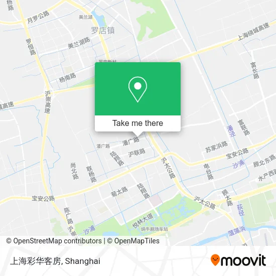 上海彩华客房 map