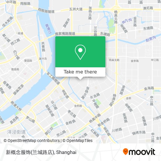 新概念服饰(兰城路店) map