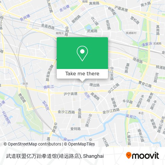 武道联盟亿万跆拳道馆(靖远路店) map