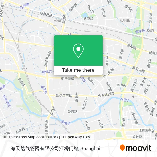 上海天然气管网有限公司江桥门站 map