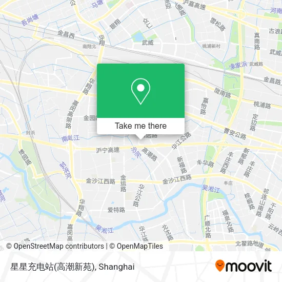 星星充电站(高潮新苑) map