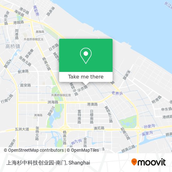 上海杉中科技创业园-南门 map