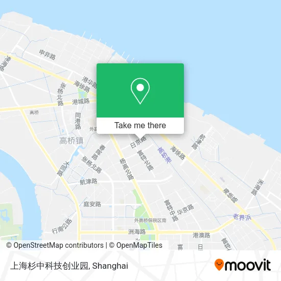 上海杉中科技创业园 map