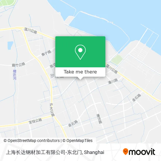上海长达钢材加工有限公司-东北门 map
