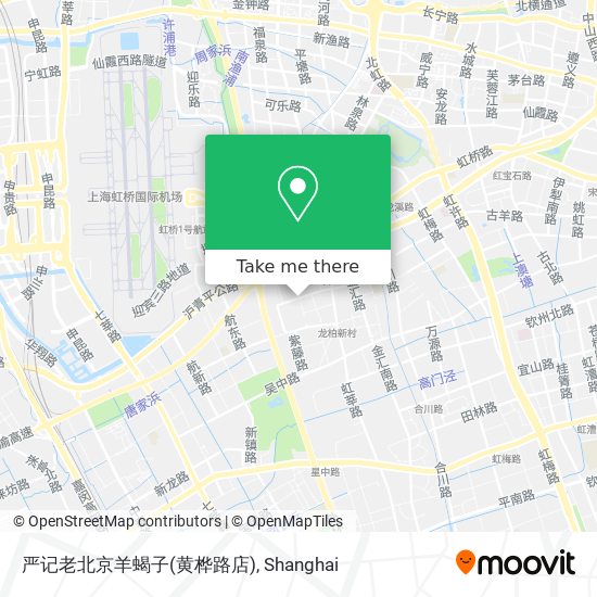 严记老北京羊蝎子(黄桦路店) map