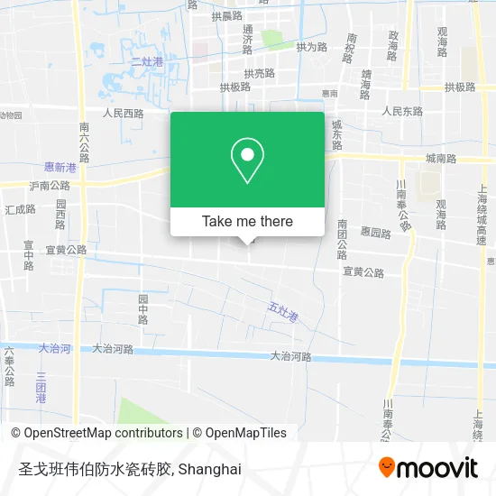 圣戈班伟伯防水瓷砖胶 map