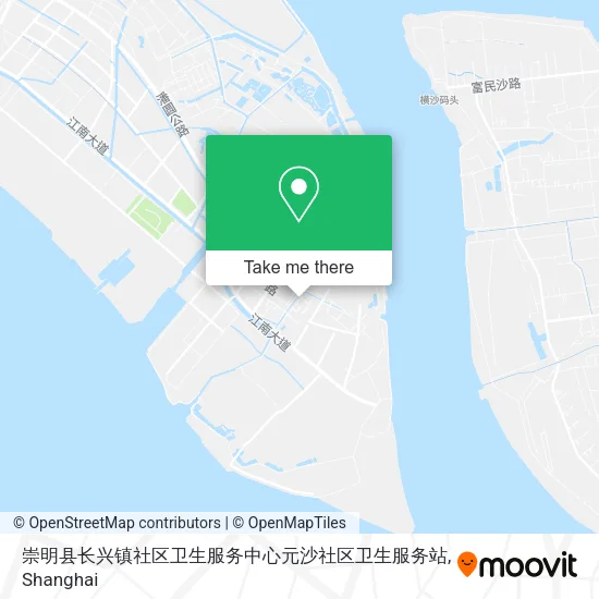 崇明县长兴镇社区卫生服务中心元沙社区卫生服务站 map