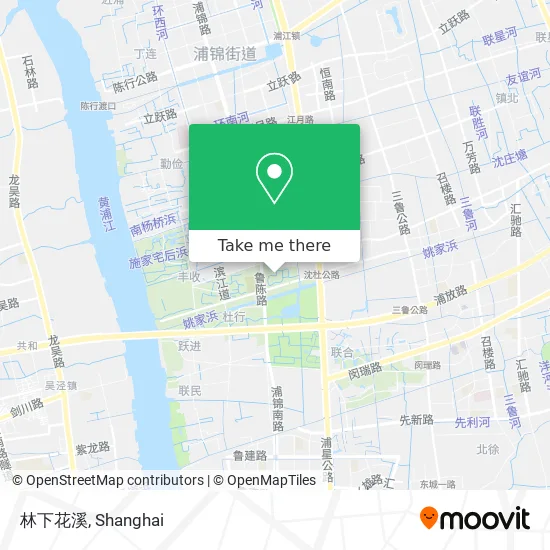 林下花溪 map