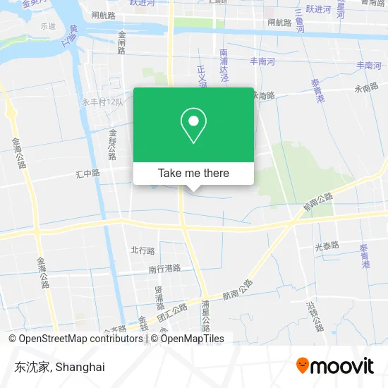 东沈家 map