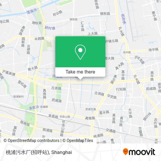 桃浦污水厂(招呼站) map