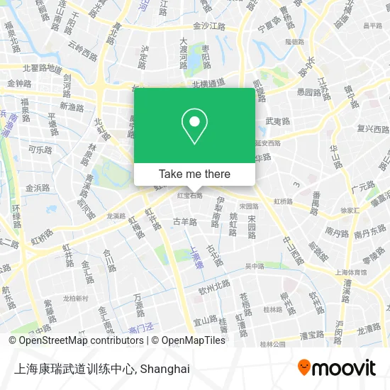 上海康瑞武道训练中心 map