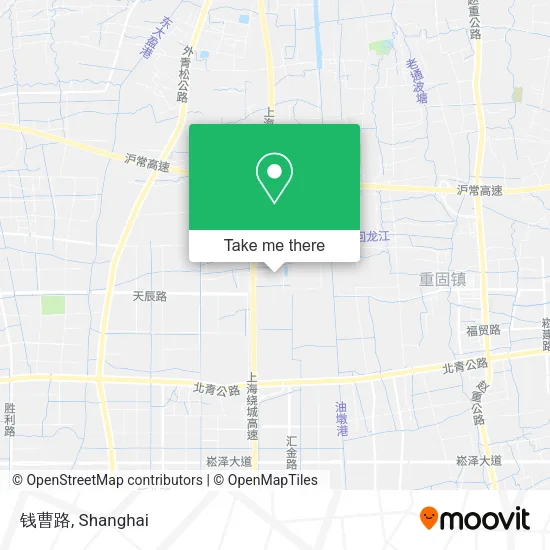 钱曹路 map