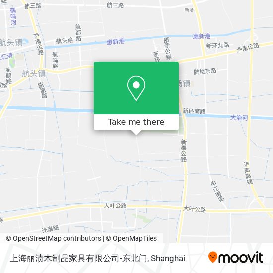 上海丽渍木制品家具有限公司-东北门 map