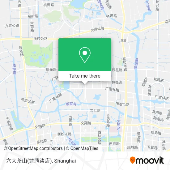 六大茶山(龙腾路店) map