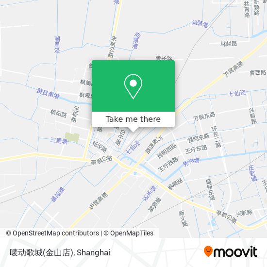 唛动歌城(金山店) map