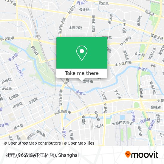 街电(96农蝎虾江桥店) map