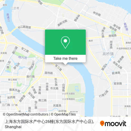 上海东方国际水产中心26幢(东方国际水产中心店) map