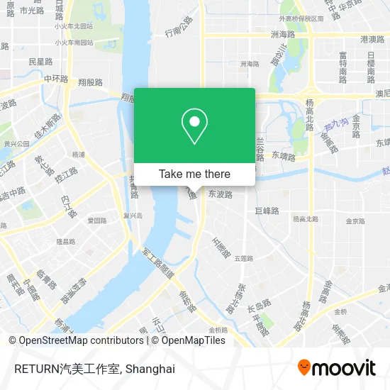 RETURN汽美工作室 map