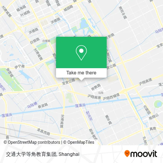 交通大学等角教育集团 map