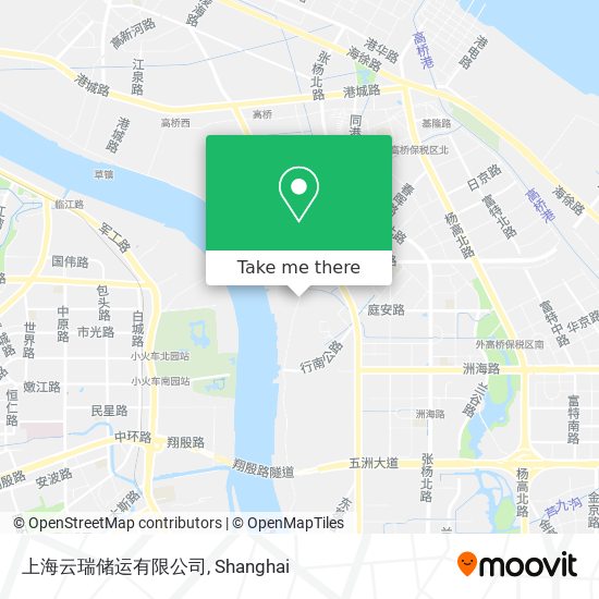 上海云瑞储运有限公司 map