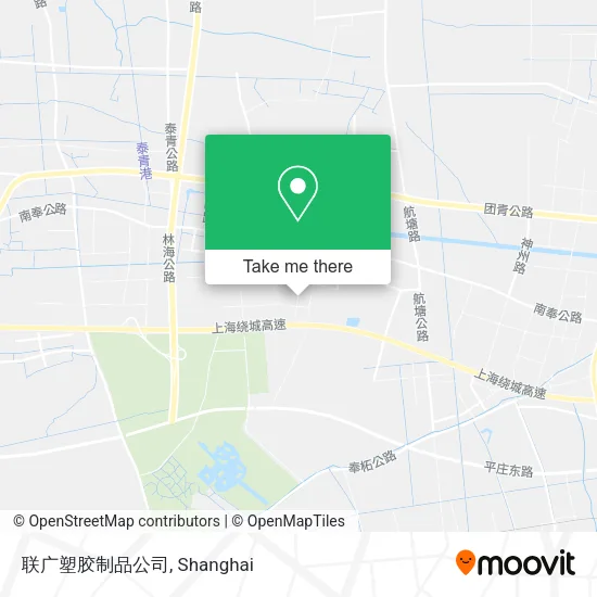 联广塑胶制品公司 map