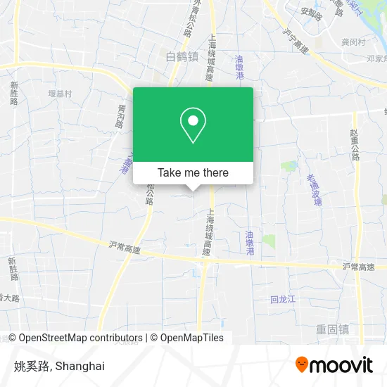 姚奚路 map