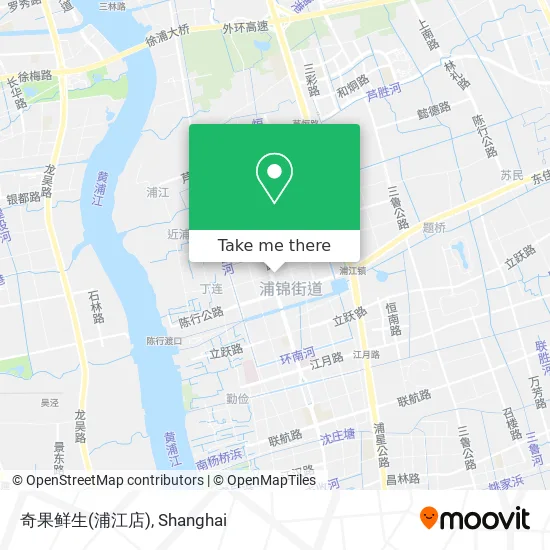 奇果鲜生(浦江店) map