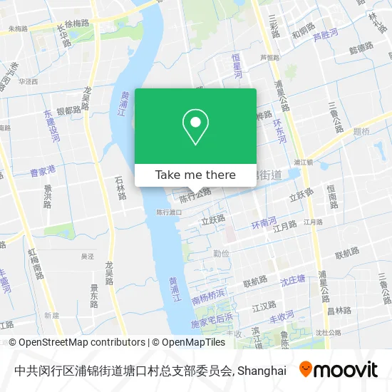 中共闵行区浦锦街道塘口村总支部委员会 map