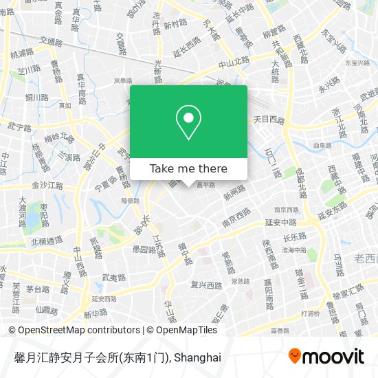 馨月汇静安月子会所(东南1门) map