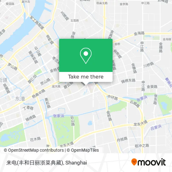 来电(丰和日丽浙菜典藏) map