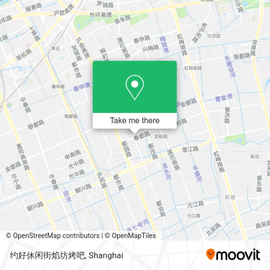 约好休闲街焰坊烤吧 map