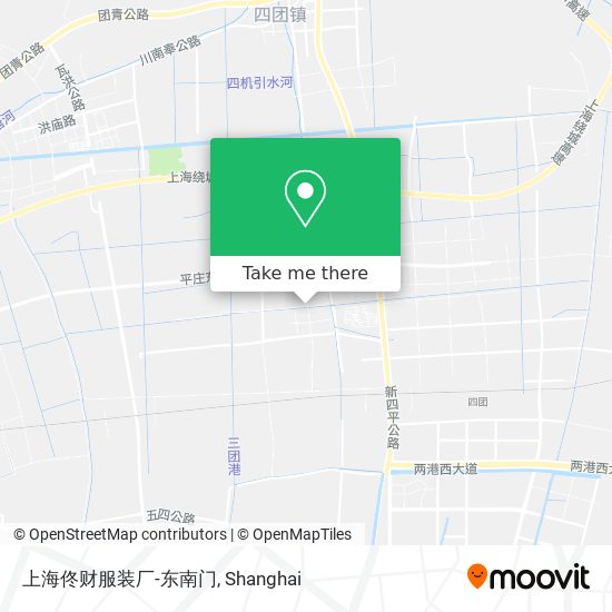 上海佟财服装厂-东南门 map