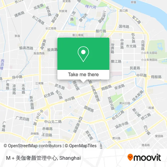 M＋美伽奢颜管理中心 map