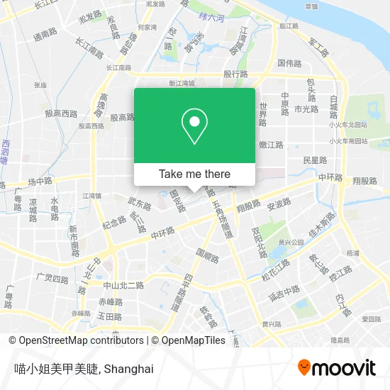喵小姐美甲美睫 map