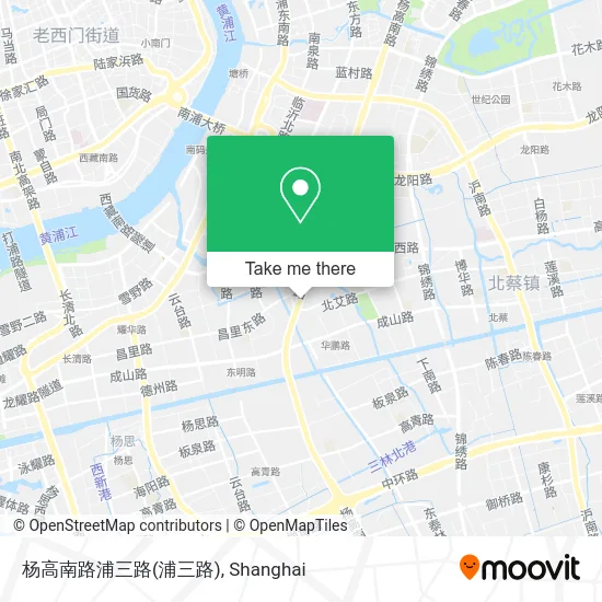 杨高南路浦三路 map