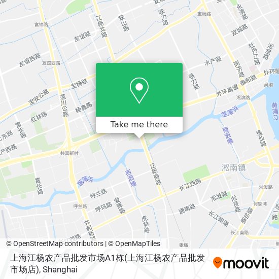 上海江杨农产品批发市场A1栋(上海江杨农产品批发市场店) map