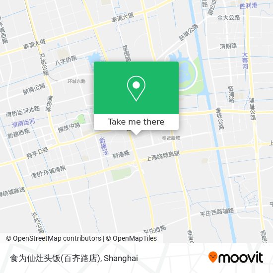 食为仙灶头饭(百齐路店) map
