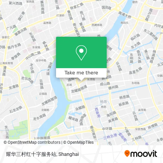 耀华三村红十字服务站 map