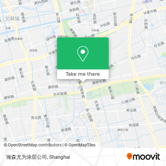 瀚森尤为涂层公司 map