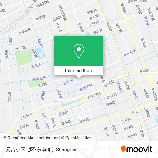 元吉小区北区-东南3门 map