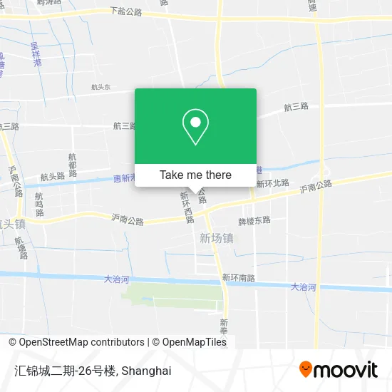 汇锦城二期-26号楼 map