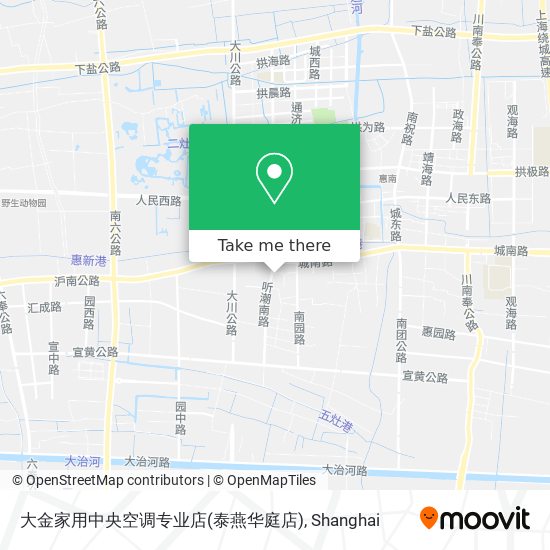 大金家用中央空调专业店(泰燕华庭店) map