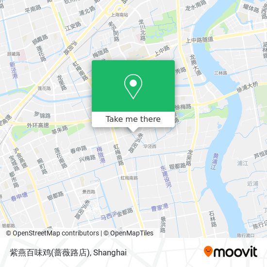紫燕百味鸡(蔷薇路店) map