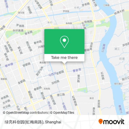 绿亮科创园(虹梅南路) map