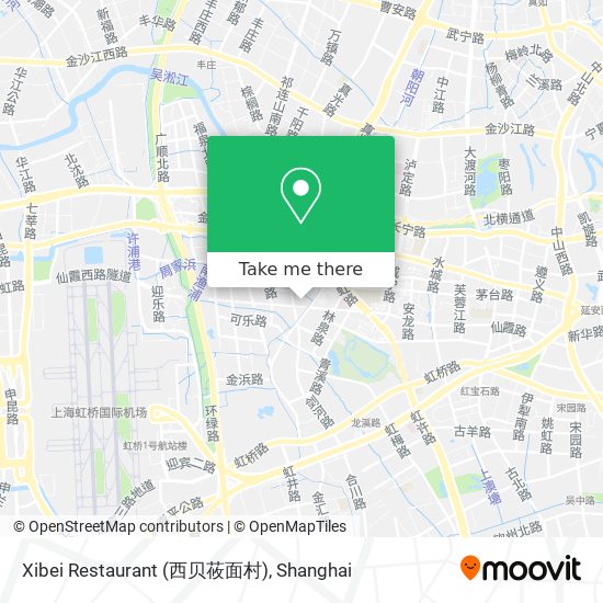 Xibei Restaurant (西贝莜面村) map
