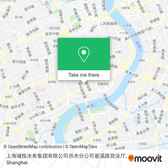 上海城投水务集团有限公司供水分公司翟溪路营业厅 map