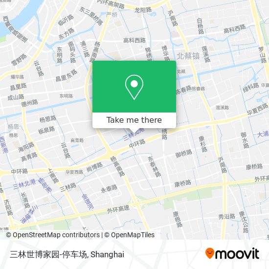 三林世博家园-停车场 map